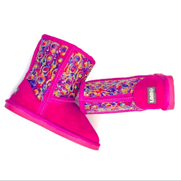 lamo sequin boots